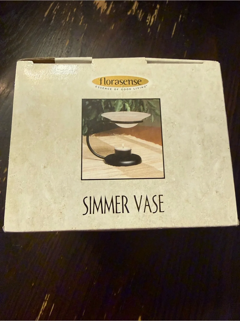 Black Simmer Vase for Potpourri